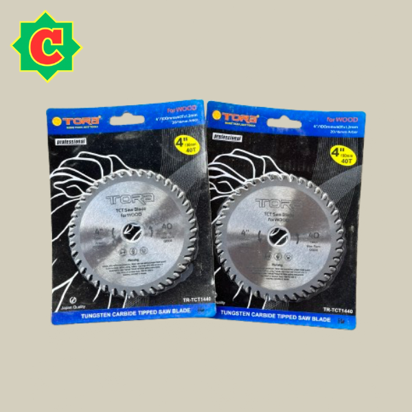 Tora Saw Blade 4 inch x 72T Mata Gergaji Circular - Mata Gerinda Kayu