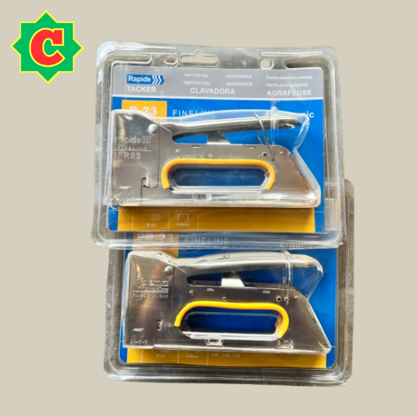 Rapide R23 Staples hand gun tacker Hekter Stapler tembak manual R 23