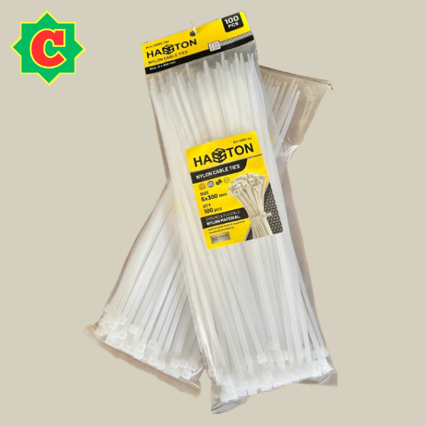 Kabel Ties 5x300 mm 100 pcs Hasston / Kabel Tis 30 cm