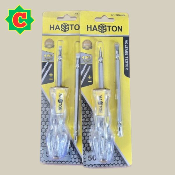 Hasston Obeng Tespen 4 Way Bening / Voltage Tester (2600-006)